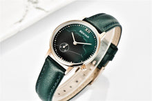 Load image into Gallery viewer, New Red Women Fashion Watch Quartz Luxury Leather Strap Analog Waterproof And Scratch Resistant Watches Excellent Gift For Women
