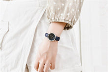 Load image into Gallery viewer, New Red Women Fashion Watch Quartz Luxury Leather Strap Analog Waterproof And Scratch Resistant Watches Excellent Gift For Women
