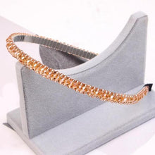 将图片加载到图库查看器，1Pc Crystal Rhinestone Pearl Hair Hoop Headband Bridal Wedding Hair Accessories Girl Beauty Headwear Headdress Women Headpieces
