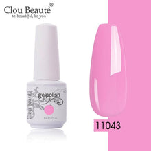 Load image into Gallery viewer, New 2022 Women Gel Nail Polish Pure Pink UV Gel Nail Polish Art Manicure Luxury Colorful Design For Ladies and Womens
