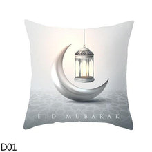 将图片加载到图库查看器，Black Gold Decor Pillow Case Ramadan Cushion Cover Pattern Decorative Cushion Pillowcase Stylish Pillow Home Decor Pillowcover
