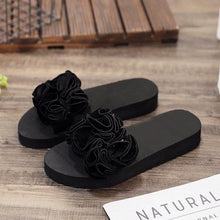 Load image into Gallery viewer, Women Bow Summer Sandals Slipper Indoor Outdoor Flip-flops Beach Shoes New Fashion Casual Flower Slipper High Heeled Bow-Knot Platform Flip Flops Beach Sandals Fashion Summer Slippers
