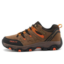 Load image into Gallery viewer, Tactical Outdoor Mens Waterproof Hiking Shoes Mountain Boots Hunting Unisex Sport Shoes Low-Top Sneakers Non-Slip Wear-Resistant Outdoor Comfortable Camping Shoes
