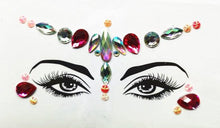 Load image into Gallery viewer, 3D Makeup Tattoo Face Gems Glitter Face Jewels Crystal Stickers Face Glitter for Festival Carnival Party
