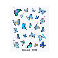 将图片加载到图库查看器，Spring Simple Green Theme Water Decal Sticker Flower Leaf Tree Summer Slider For Manicuring Nail Art Watermarks Art Decoration Manicure Tools Nail Watermark Decals iridescent Decoration Nail Self-Adhesive Decals Nail Stickers Water Transfer Fresh Nail
