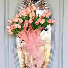 Load image into Gallery viewer, 10PCS PU Fake Tulips Real Touch beautiful and Eligant Flower Real Touch Bouquet For Wedding Decoration Flowers Home Garden Decor
