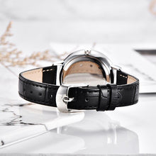 将图片加载到图库查看器，New Fashion Women's Watches Casual Sport Leather Strap Waterproof Analog Quartz Watch
