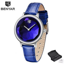 将图片加载到图库查看器，New Fashion Women's Watches Casual Sport Leather Strap Waterproof Analog Quartz Watch
