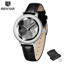 将图片加载到图库查看器，New Fashion Women's Watches Casual Sport Leather Strap Waterproof Analog Quartz Watch
