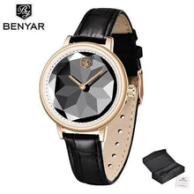 将图片加载到图库查看器，New Fashion Women's Watches Casual Sport Leather Strap Waterproof Analog Quartz Watch
