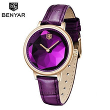 将图片加载到图库查看器，New Fashion Women's Watches Casual Sport Leather Strap Waterproof Analog Quartz Watch
