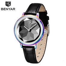 将图片加载到图库查看器，New Fashion Women's Watches Casual Sport Leather Strap Waterproof Analog Quartz Watch
