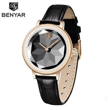 将图片加载到图库查看器，New Fashion Women's Watches Casual Sport Leather Strap Waterproof Analog Quartz Watch
