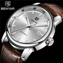 Load image into Gallery viewer, Classic New Sport Watch Top Luxury Automatic Mechanical Male Watches Water Resistent Genuine Leather Casual Men Wristwatch
