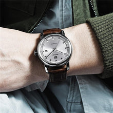 Load image into Gallery viewer, Classic New Sport Watch Top Luxury Automatic Mechanical Male Watches Water Resistent Genuine Leather Casual Men Wristwatch
