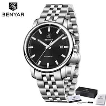Load image into Gallery viewer, Classic New Sport Watch Top Luxury Automatic Mechanical Male Watches Water Resistent Genuine Leather Casual Men Wristwatch
