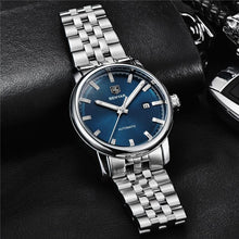 Load image into Gallery viewer, Classic New Sport Watch Top Luxury Automatic Mechanical Male Watches Water Resistent Genuine Leather Casual Men Wristwatch
