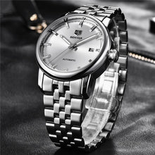 Load image into Gallery viewer, Classic New Sport Watch Top Luxury Automatic Mechanical Male Watches Water Resistent Genuine Leather Casual Men Wristwatch

