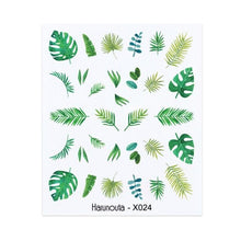 Load image into Gallery viewer, Embossed Nails Sticker 3D Flower Leaves Slider Water Transfer Nail Decals for Nail Art Transfer Sticker  3D Wave Design Decoration for Women Girls Art Stickers Decal Decoration Metallic Curve Strip Line Nail Decor
