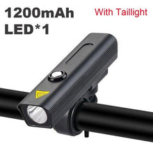 Load image into Gallery viewer, Bike Light USB Rechargeable 3000 Lumens Bike Headlight LED Super Bright Flashlight Front Lights And Back Rear Light Adjustable Lightness Waterproof And Large Capacity Battery 10000mAh

