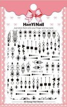 将图片加载到图库查看器，Black White 3D Nail Sticker Decals Cool English Letter Nail Art Decoration Manicure Design Christmas New Year Gift French Nail Art Stickers Decals 8Sheets Nail Art Supplies 3D Self-Adhesive Nail Art Decoration  Pattern Nail Accessories Classic Simple

