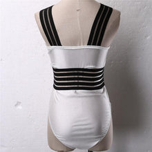 将图片加载到图库查看器，Luxury Women Black Swimsuits Women High Neck One Piece Swimsuits For Women Mesh Bathing Suits Open Back Swimwear One Piece Swimwear For Lady High Neck Bandage Cross Back Swimming Suit Female Holiday Beachwear
