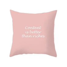Load image into Gallery viewer, Pink Feather Pillowcase Decorative Sofa Cushion Case Bed Pillow Cover Soft Decorative Square Throw Pillow Cover Cushion Covers Pillow Case Home Decor Decorations for Sofa Couch Bed Chair Home Decor Car Cushion Cover Cute Pillow Case 45X45CM
