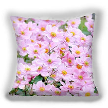 将图片加载到图库查看器，Bright Red Flower Cushion Cover Home Fashion Decoration Red Orange Pink Poppy Flowers Decorative Throw Pillow Cover Case Cushion Home Living Room Pillow Case Super Soft Short Plush Cushion Cover 45x45CM
