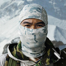 将图片加载到图库查看器，Tactical Camouflage Balaclava Full Face Mask CS Wargame Army Hunting Cycling Sports Helmet Liner Military Multiamp CP Skating Hat Motorbike Biker Racing Breather Mask Tactical Airsoft Cap Scarf Mask Ski Hat Spring Summer For Men Women
