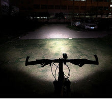 Load image into Gallery viewer, 10000mAh Bike Light USB Rechargeable 5000 Lumens Bike Headlight LED Super Bright Front Lights And Back Rear Light Set For Night Riding Bicycle Lights Front And Back Rechargeable With 3 Modes

