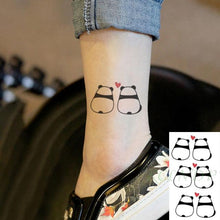 将图片加载到图库查看器，Elegant Waterproof Tattoo Sticker Sun Moon Fake Tatto Fashion Moon Temporary Fun Sun Wave Magic Tatoos For Womens Mens

