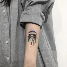 Load image into Gallery viewer, Elegant Waterproof Temporary Tattoo Sticker Cat Fox Flash Tatoo Neck Hand Modern Tattoo Stickers Butterflies Cats For Womens
