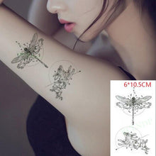Load image into Gallery viewer, Elegant Waterproof Temporary Tattoo Sticker Cat Fox Flash Tatoo Neck Hand Modern Tattoo Stickers Butterflies Cats For Womens
