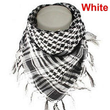 Load image into Gallery viewer, Winter Warm Unisex Fashion Lightweight Military Men Scarves Arab Tactical Desert Army Keffiyeh Scarf Military Scarves Shemagh Palestine Islamic Multifunction Tactical cotton head Scarf square Arabic Keffiyeh Wrap Bandana Women Men
