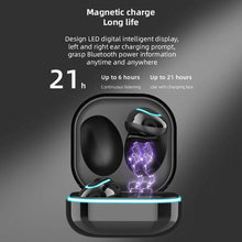 Load image into Gallery viewer, Sports Black Headphones Wireless Wearable Music Player Built-in Memory Sweatproof  WaterproofWireless Bluetooth Headphones 5.1 Gaming Headset In Ear HiFi Sports Noise Cancel Earphone For Smartphones LED Display For Sports Running Workout

