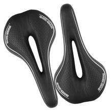 Load image into Gallery viewer, 1 PCS Comfort Gel Bicycle Seat Soft Road Mountain Bike Saddle Comfortable Bicycle Seat Gel Waterproof Bike Saddle With Central Relief Zone And Ergonomics Design For Mountain Bikes Road Bikes
