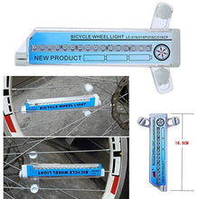 Load image into Gallery viewer, Bicycle Spoke Light Motorcycle Bike Tire Wheel Lights Flash Spoke Light Lamp Outdoor Cycling LED Bicycle Spoke Tire Light With 32 LED Changes Patterns Bicycle Rim Lights
