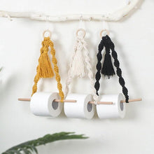 Load image into Gallery viewer, Handmade Wall Art Home Wall Decor Woven Hanging Tapestry Tassel Wind Chimes Wall Hanging Ornaments  Hand Macrame Wall  For Wall Wedding Living Room Gallery Patio Apartment Yard Decor
