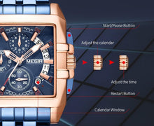Load image into Gallery viewer, New Business Men's Watches Analog Waterproof Luminous Quartz Men Stylish Wrist Watch
