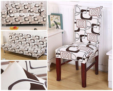 将图片加载到图库查看器，Elegant Kitchen Chair Covers Stretch Seat Covers For Chairs Slipcover Chair house chaise Furniture Covers Gray Chair cover Washable Anti dust Seat Slipcover Protector for Hotel Office Ceremony Banquet Wedding Party
