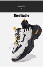 将图片加载到图库查看器，Mens Strong Casual Fashion Chunky Sneakers Height Increasing Spring Thick Sole Footwear Fashion High Quality Sneakers Slip on Walking Shoes High Top Casual Shoes For Men
