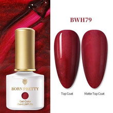 将图片加载到图库查看器，2021 New Womens Colorful Nail Gel Polish Modern Glitter Pink Purple UV Diamond Stylish Design Nail Colors Gel
