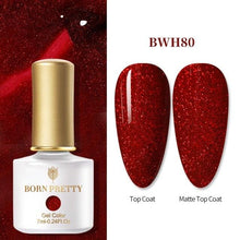 将图片加载到图库查看器，2021 New Womens Colorful Nail Gel Polish Modern Glitter Pink Purple UV Diamond Stylish Design Nail Colors Gel
