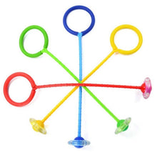 Load image into Gallery viewer, LED Flash Wheel Jumping Ball Single Foot Skipping Rope Adults Children Exercise Fitness Entertainment Toy Glowing Sport Balls Foldable Ankle Skip Ball Flash Jump Colorful Sports Swing Ball Fitness Jump Rope Fat Burning Game For Adults And Children
