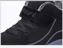 将图片加载到图库查看器，Waterproof Winter Mens Boots With Fur Warm Snow Mens Womens Boots Winter Work Casual Shoes High Top Winter Snow Boots Warm Fur Lined Winter Water-Resistan Ankle Booties

