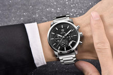 Load image into Gallery viewer, Sport Business Chronograph Steel Men Watches Top Luxury Quartz Male Analog Fashion Watchwrist
