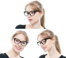 Load image into Gallery viewer, Cat Eye Reading Glasses  For Women Lightweight Presbyopic Reading Glasses Fashion Cute Reader For Women Computer Readers Anti Glare UV Ray Eyeglasses   +0.5 0.75 1.0 1.25 1.5 1.75 2.0 2.5 3.0 3.5 4.0
