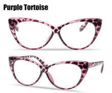 Load image into Gallery viewer, Cat Eye Reading Glasses  For Women Lightweight Presbyopic Reading Glasses Fashion Cute Reader For Women Computer Readers Anti Glare UV Ray Eyeglasses   +0.5 0.75 1.0 1.25 1.5 1.75 2.0 2.5 3.0 3.5 4.0
