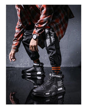 Load image into Gallery viewer, High Top Red Bottom Trend Sneakers For Men Hip Hop Casual Men's Sport High Quality Sneakers Breathable Lightweight Red Basketball Luxury Fashion Running Sneakers
