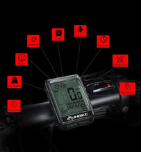 Load image into Gallery viewer, Waterproof Bicycle Computer Wireless And Wired MTB Bike Cycling Odometer Stopwatch Speedometer LED Digital Bicycles Computer Odometer Speedometer Max Distance Time For Trainer
